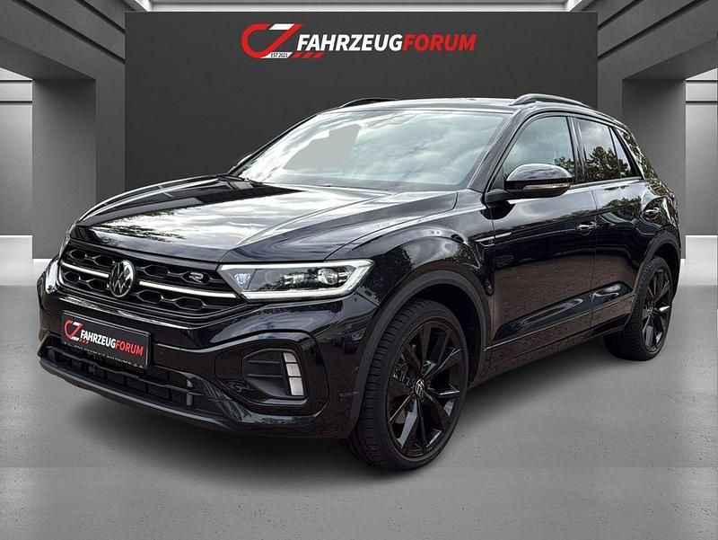 Schwarz Gebraucht 2023 VW T-Roc R-line SUV | 35.700 € (Fairer Preis) - Bild 1/4