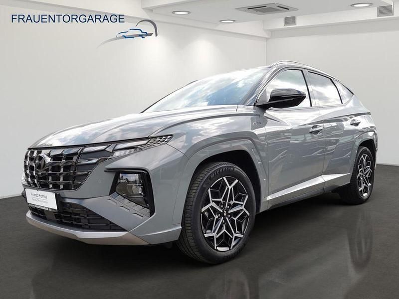Grau Gebraucht 2022 Hyundai Tucson N Line SUV | 30.985 € (Etwas zu teuer) - Bild 1/4