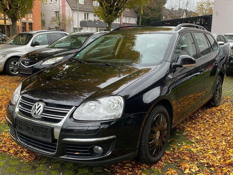 Deep black perleffekt Gebraucht 2009 VW Golf VI Trendline Kombi | 7.990 € (Teuer) - Bild 1/4