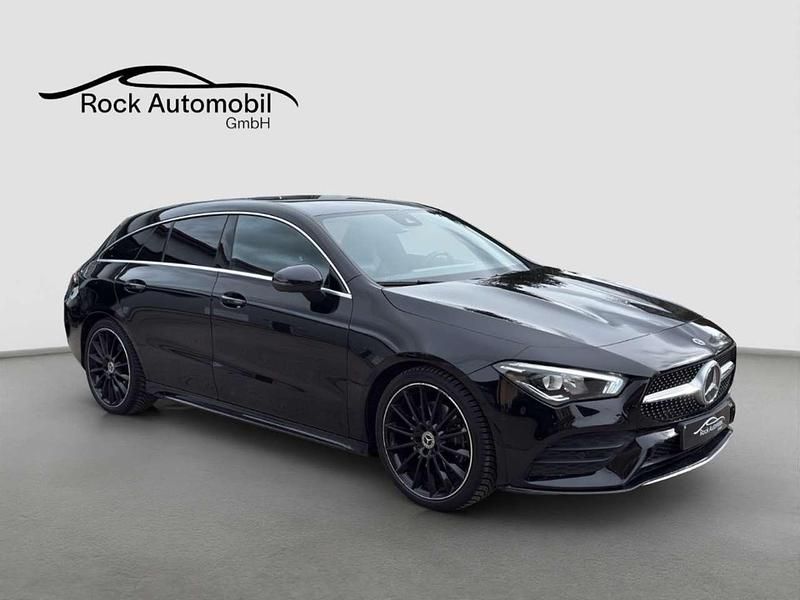 Gebraucht Mercedes CLA200 AMG line 163 PS (119 kW) 2020 Nachtschwarz Kombi