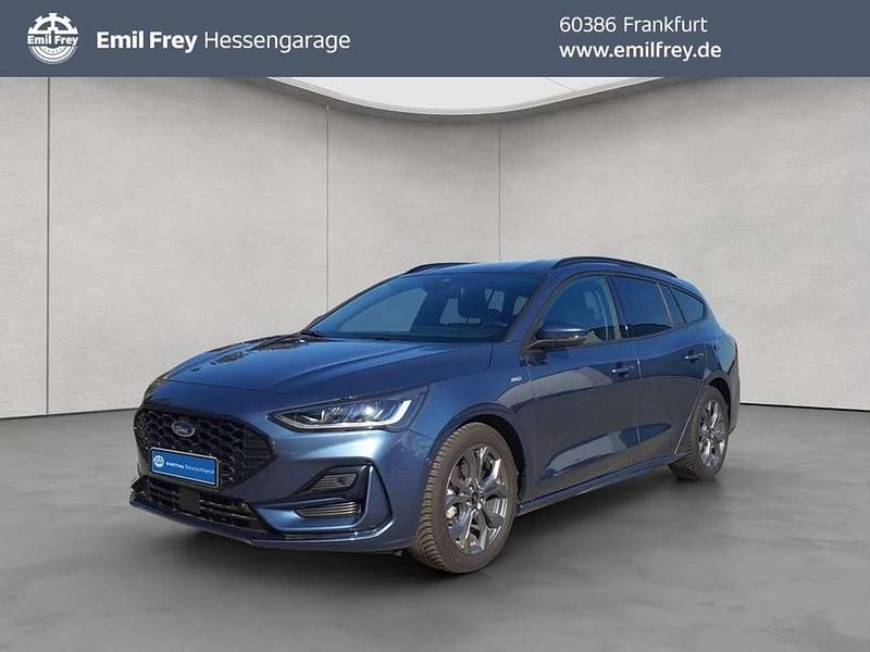 Chrome blue metallic Gebraucht 2023 Ford Focus ST-Line X Kombi | 19.950 € (Guter Preis) - Bild 1/4