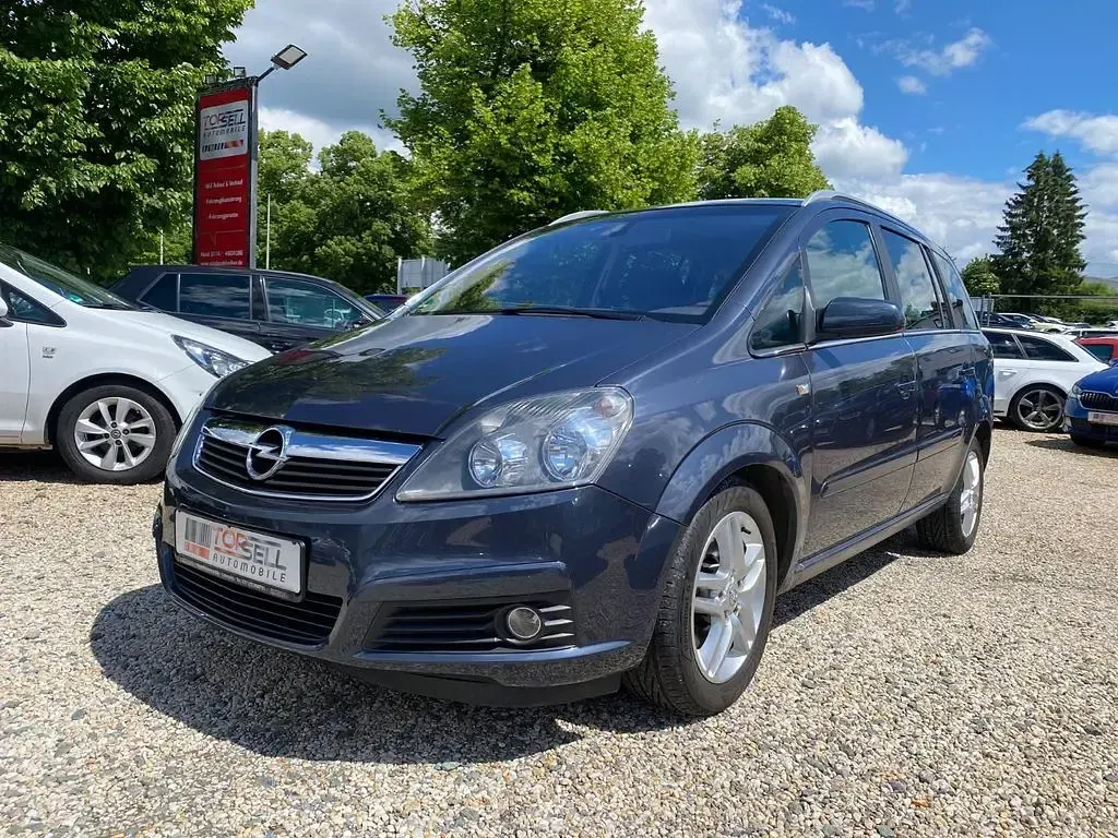 Gebraucht Opel Zafira Edition 120 PS (88 kW) 2006 Blau Van / Kleinbus