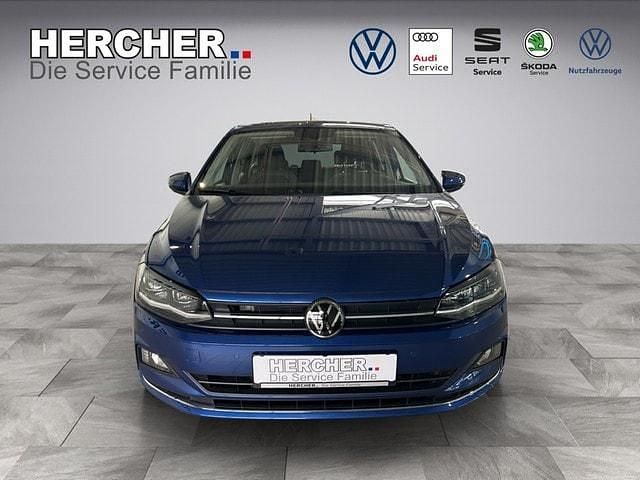 Gebraucht VW Polo Highline 95 PS (69 kW) 2021 Blau Limousine