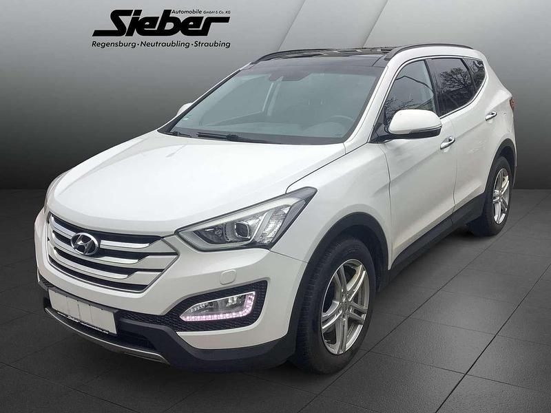 Gebraucht Hyundai Santa Fe Premium 197 PS (144 kW) 2014 White crystal / mic SUV