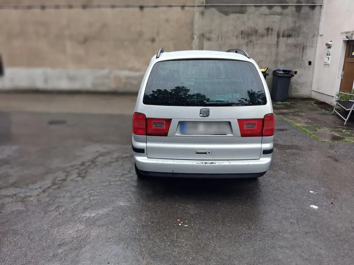Gebraucht Seat Alhambra 116 PS (85 kW) 2003 Silber Van / Kleinbus