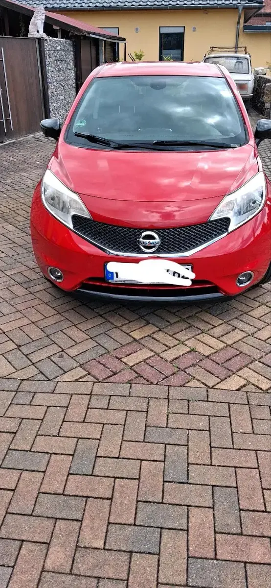 Gebraucht Nissan Note 90 PS (66 kW) 2015 Rot Kleinwagen