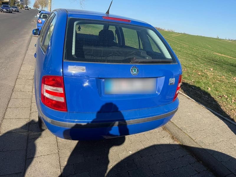 Gebraucht Skoda Fabia 75 PS (55 kW) 2007 Blau Kombi