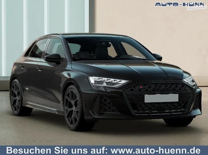 Neu Audi RS3 Ambiente 400 PS (294 kW) 2025 Mythosschwarz metallic Limousine