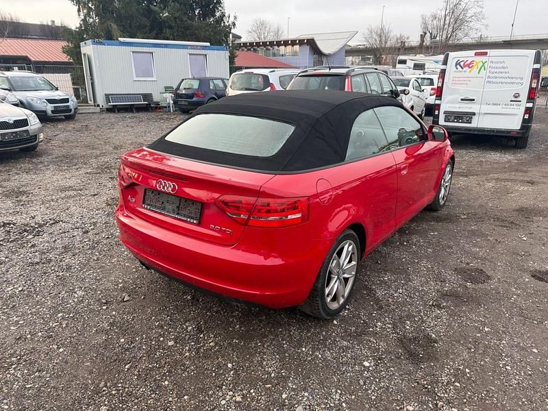 Gebraucht Audi A3 Cabriolet Ambition 140 PS (102 kW) 2009 Rot Cabrio