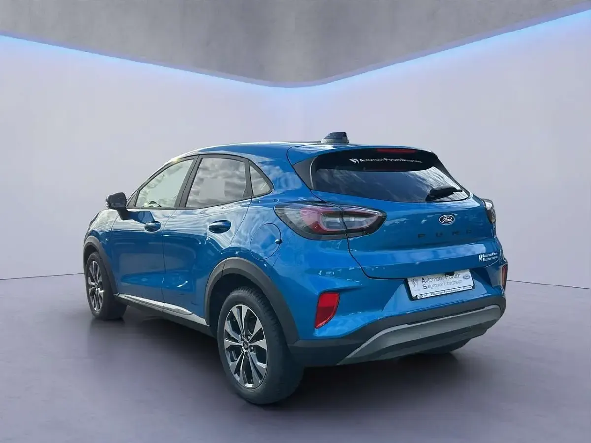 Gebraucht Ford Puma Titanium 125 PS (91 kW) 2025 Digital aqua blue SUV