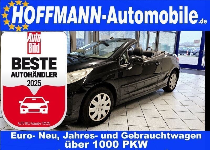 Schwarz Gebraucht 2009 Peugeot 207 CC Cabrio | 2.900 € (Superpreis) - Bild 1/3