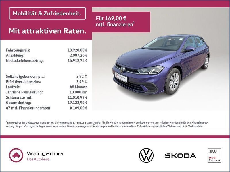 Othercolor Gebraucht 2024 VW Polo Life Kleinwagen | 18.920 € (Fairer Preis) - Bild 1/4