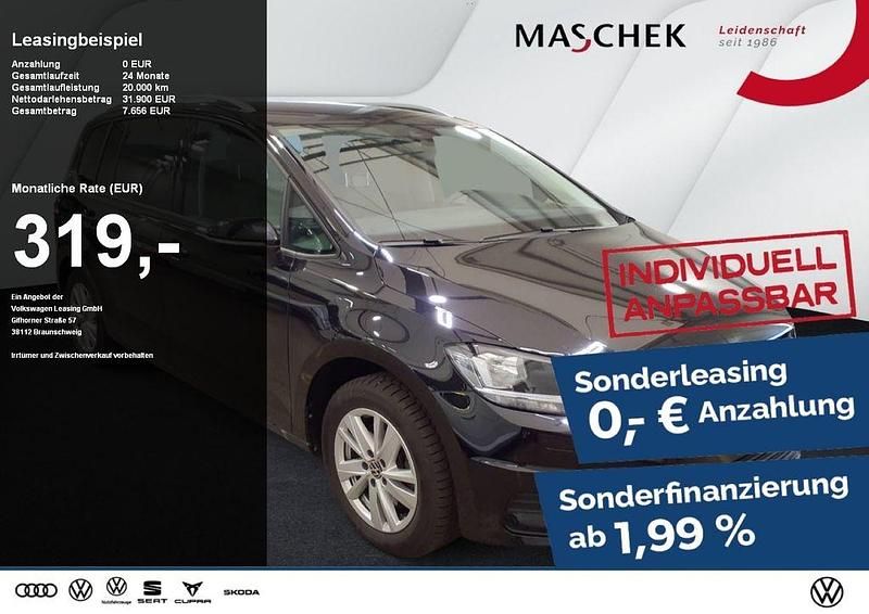 Deep black perleffekt Gebraucht 2024 VW Touran Comfortline Van / Kleinbus | 30.720 € (Guter Preis) - Bild 1/4