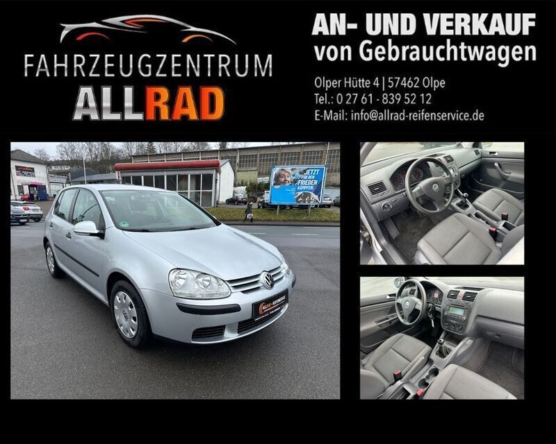 Silber Gebraucht 2005 VW Golf V Trendline Limousine | 4.790 € (Teuer) - Bild 1/2