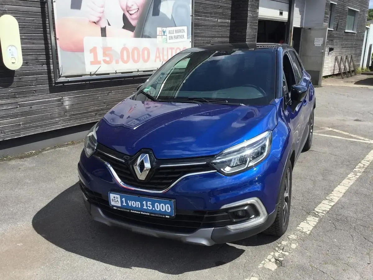 Gebraucht Renault Captur Version S 131 PS (96 kW) 2019 Blau metallic SUV