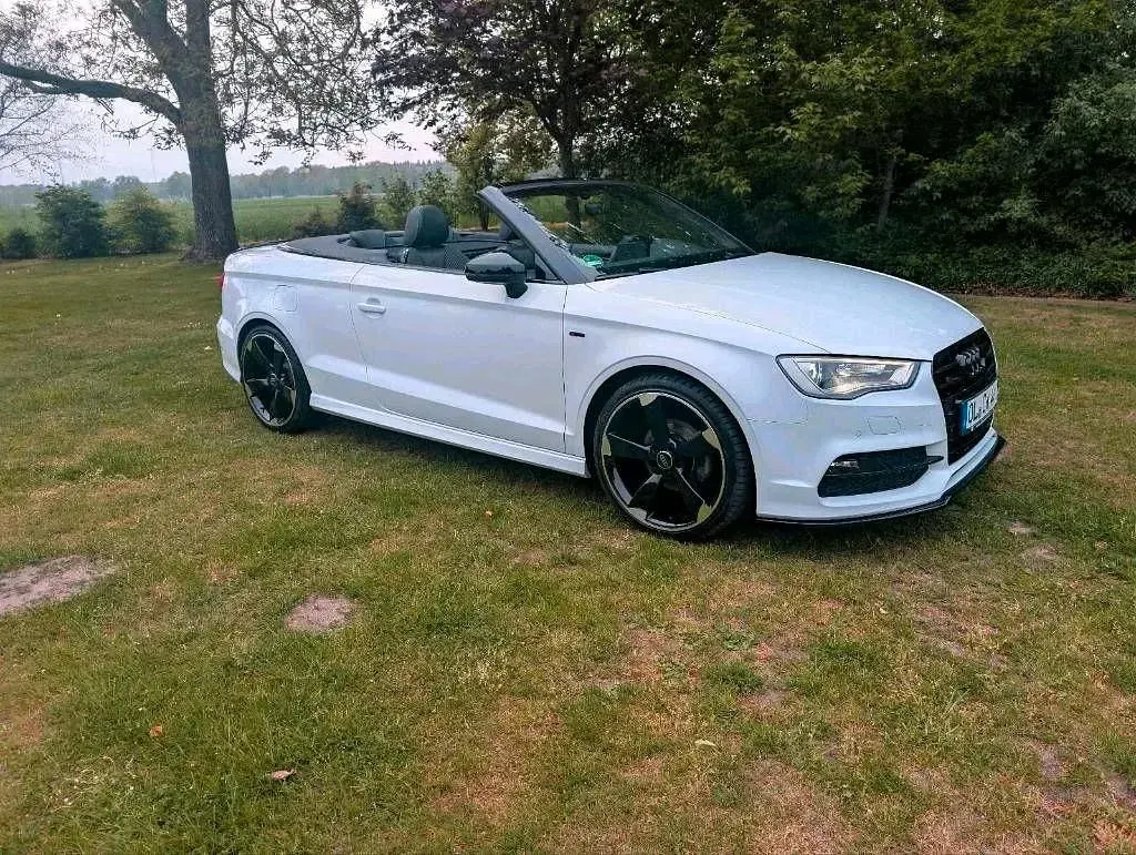 Gebraucht Audi A3 Cabriolet S-Line 150 PS (110 kW) 2015 Weiß Cabrio