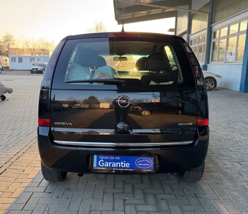 Gebraucht Opel Meriva Edition 75 PS (55 kW) 2008 Schwarz Van / Kleinbus