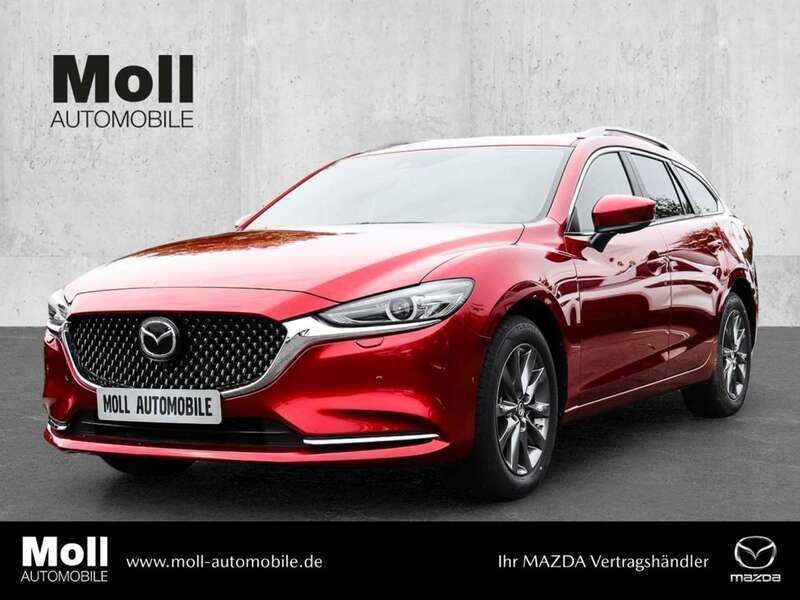 Rot Gebraucht 2023 Mazda 6 Center-Line Kombi | 29.795 € (Fairer Preis) - Bild 1/4