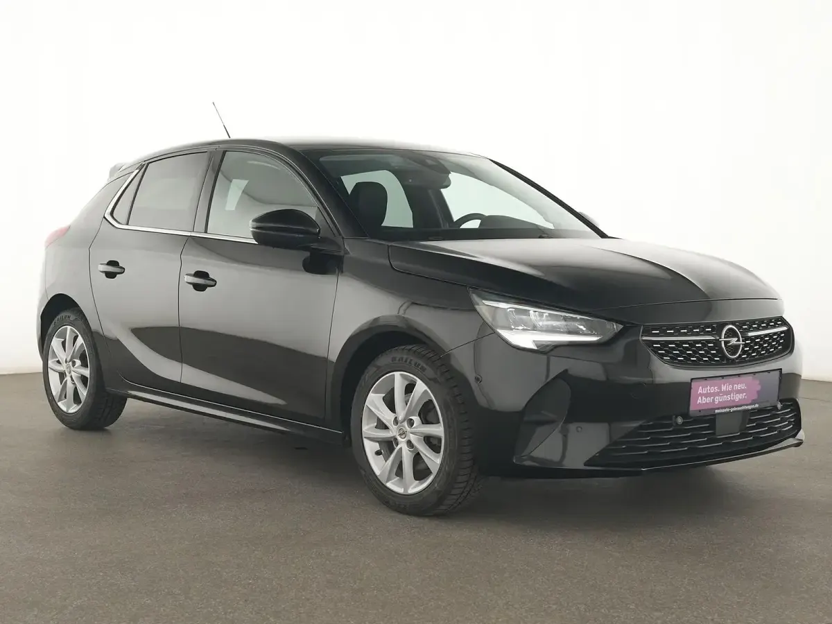 Gebraucht Opel Corsa Elegance 101 PS (74 kW) 2023 Lackierung schwarz Kleinwagen