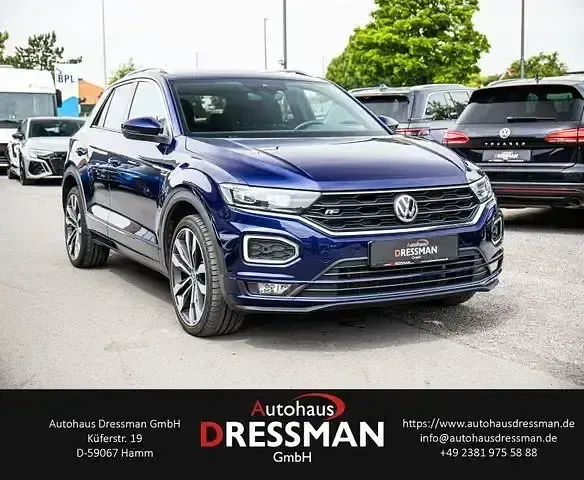 Gebraucht VW T-Roc R-line 190 PS (139 kW) 2020 Atlantik blue metallic SUV
