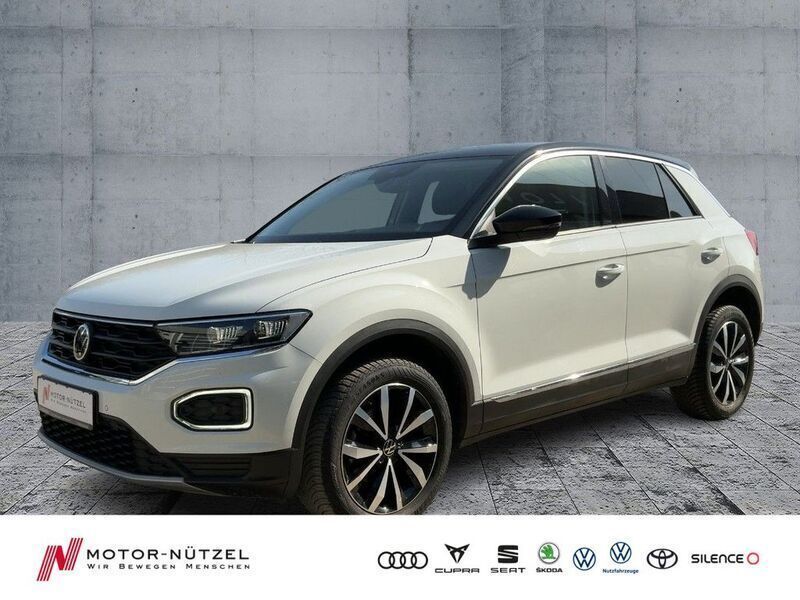 Pure white Gebraucht 2020 VW T-Roc Style SUV | 18.860 € (Fairer Preis) - Bild 1/4
