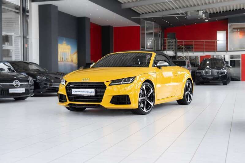 Vegasgelb uni Gebraucht 2017 Audi TT Roadster Cabrio | 33.680 € (Fairer Preis) - Bild 1/4