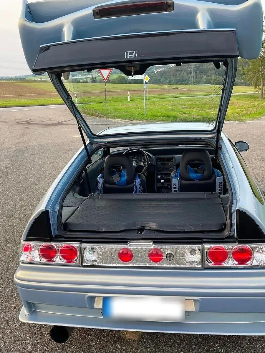 Gebraucht Honda CR-X 125 PS (91 kW) 1992 Blau Cabrio