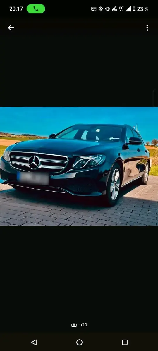 Gebraucht Mercedes E200 150 PS (110 kW) 2018 Schwarz Kombi