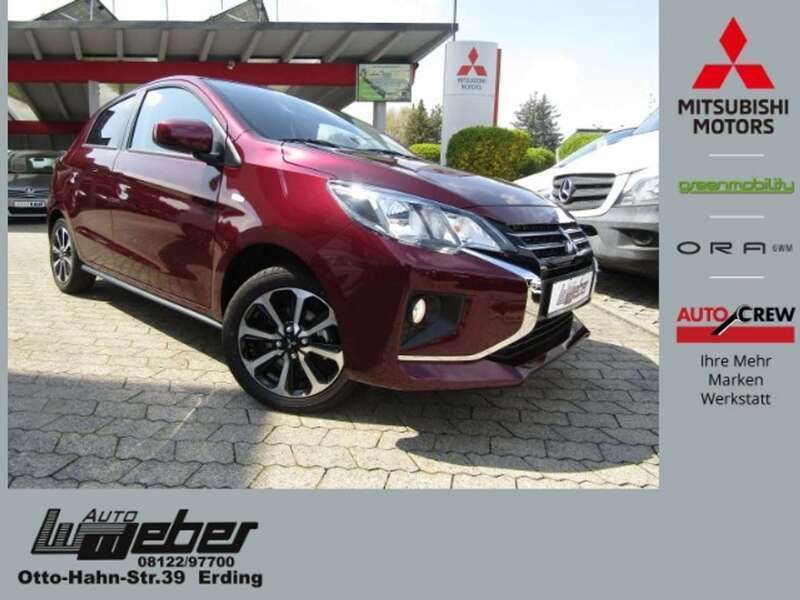 Bordeauxrot Gebraucht 2024 Mitsubishi Space Star Select+ Limousine | 15.990 € (Etwas zu teuer) - Bild 1/4