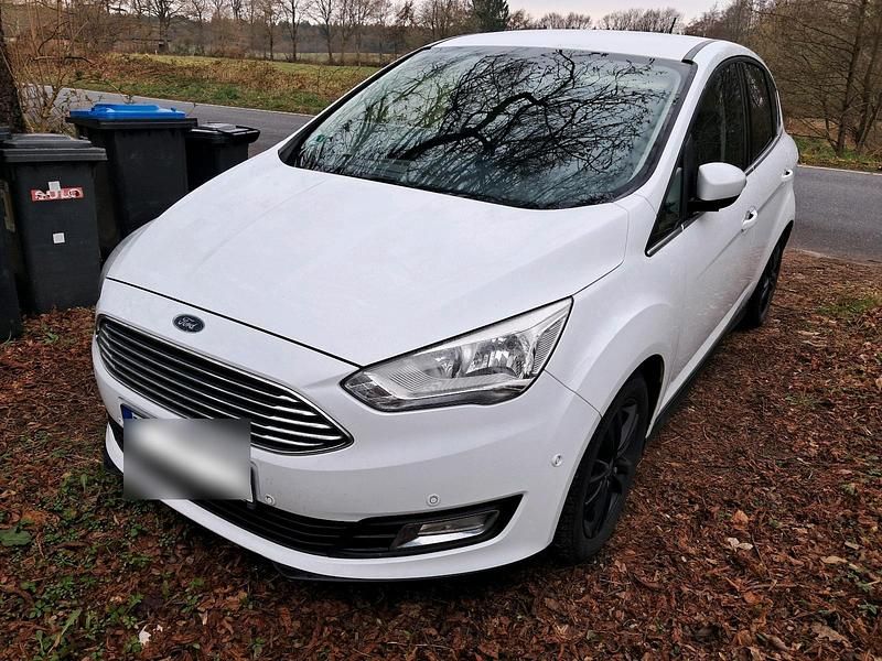 Gebraucht Ford C-MAX Titanium 150 PS (110 kW) 2018 Weiß Van / Kleinbus