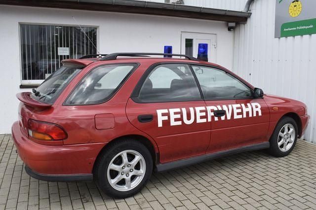 Gebraucht Subaru Impreza 116 PS (85 kW) 1997 Rot Limousine