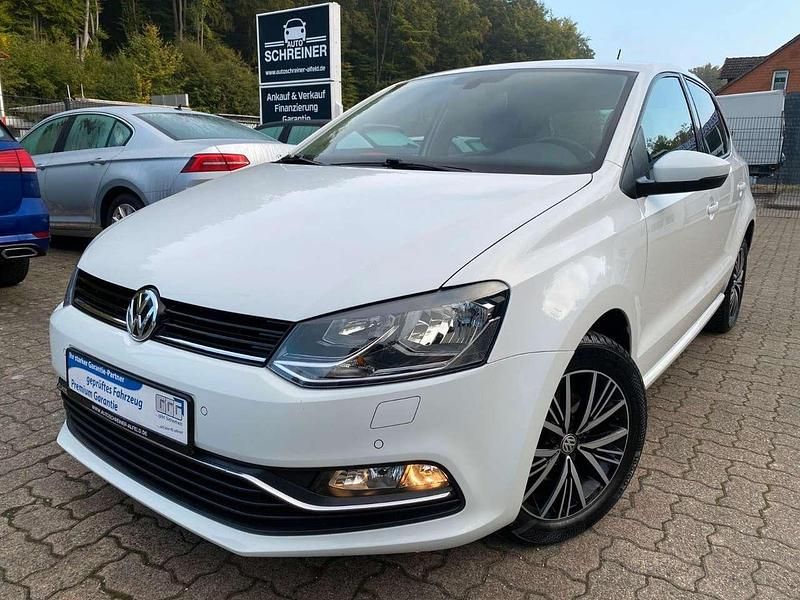 Weiß Gebraucht 2016 VW Polo Allstar Kleinwagen | 8.450 € (Fairer Preis) - Bild 1/4