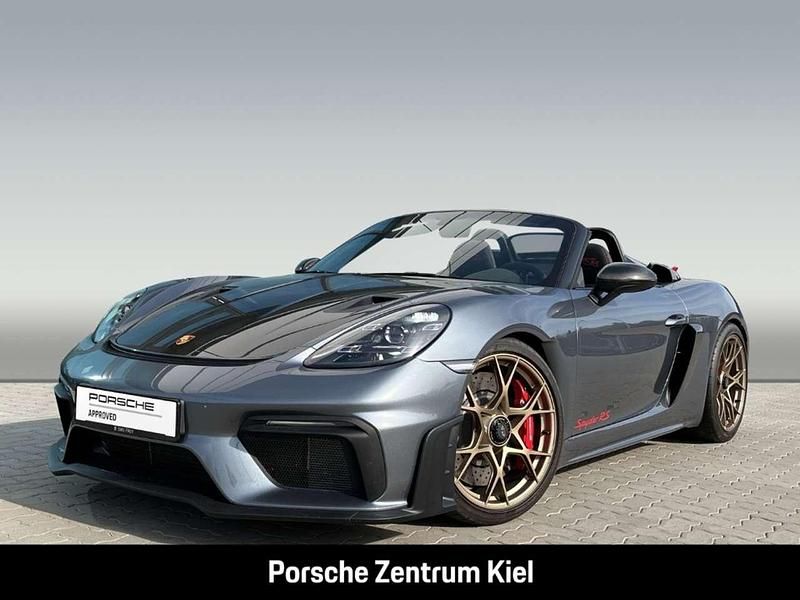 Vanadiumgraumetallic Gebraucht 2023 Porsche 718 Spyder Sport Cabrio | 158.480 € (Guter Preis) - Bild 1/4