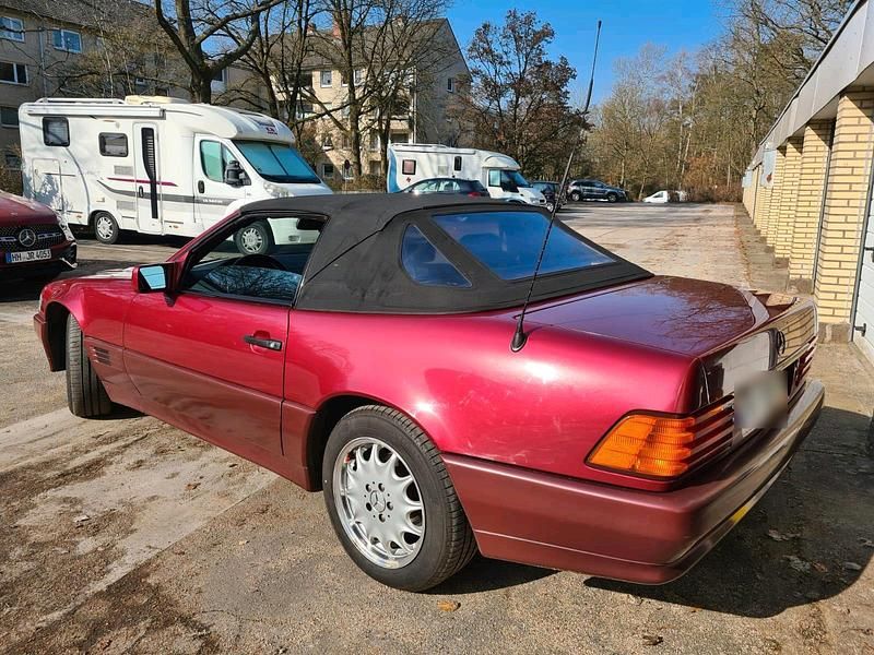 Gebraucht Mercedes SL320 1993 Rot Cabrio
