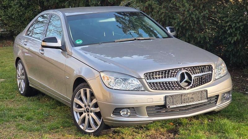 Silber Gebraucht 2007 Mercedes C200 Elegance Limousine | 6.100 € (Guter Preis) - Bild 1/4