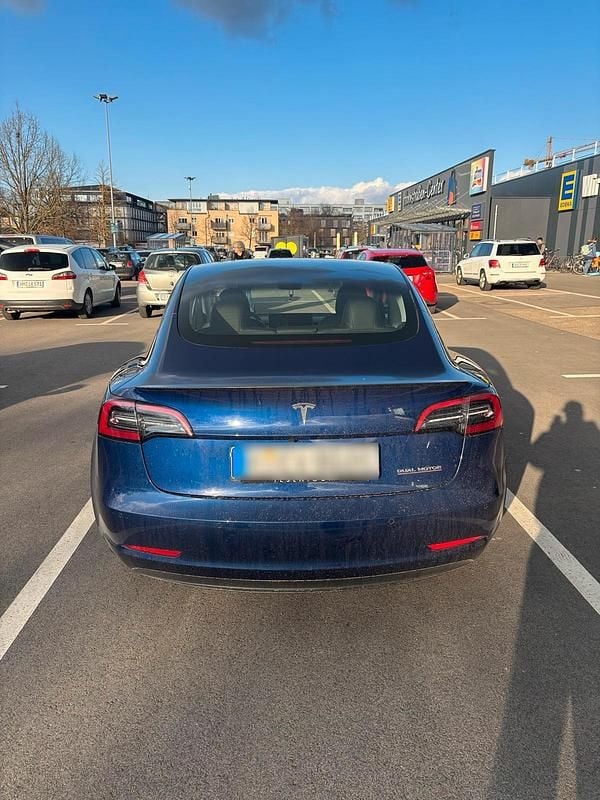 Gebraucht Tesla Model 3 Performance 377 kW (513 PS) 2021 Blau Limousine