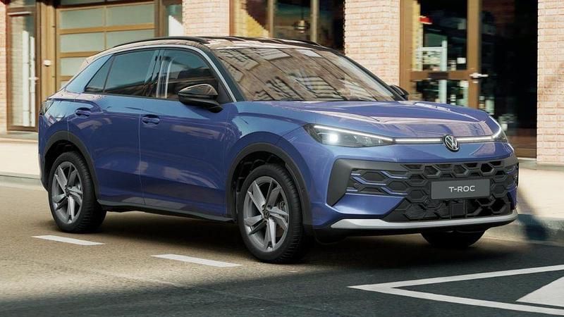 Celestial blue schwarz Neu 2026 VW T-Roc Life SUV | 43.190 € (Fairer Preis) - Bild 1/4