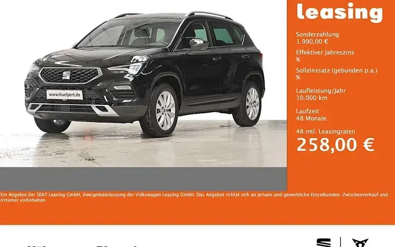 Neu Seat Ateca 150 PS (110 kW) 2026 Magic schwarz metallic SUV