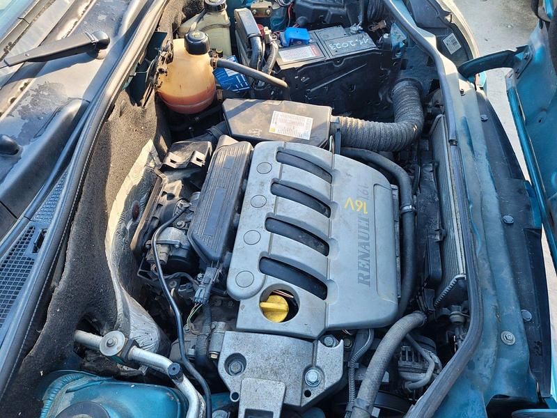 Gebraucht Renault Kangoo Expression 95 PS (69 kW) 2003 Blau Van / Kleinbus