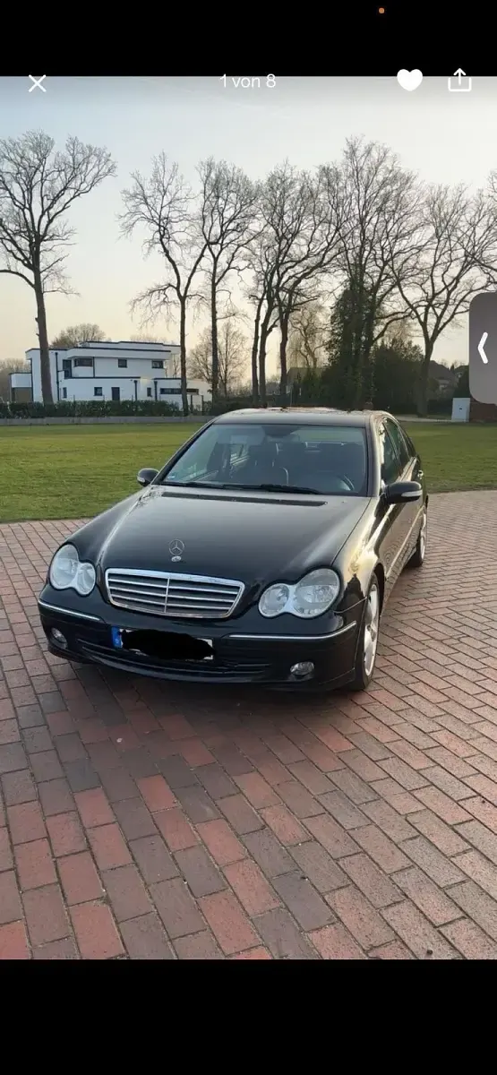Gebraucht Mercedes C220 Avantgarde 150 PS (110 kW) 2005 Schwarz Limousine
