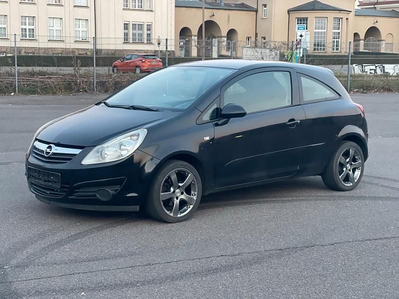 Gebraucht Opel Corsa 34 PS (25 kW) 2008 Schwarz Kleinwagen