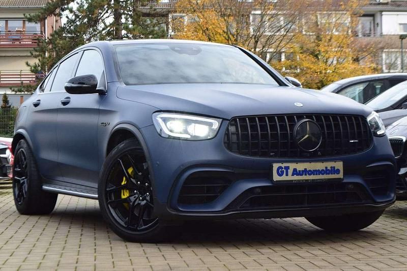 Royal blau Gebraucht 2019 Mercedes GLC63 AMG AMG Coupé | 58.999 € (Etwas zu teuer) - Bild 1/4