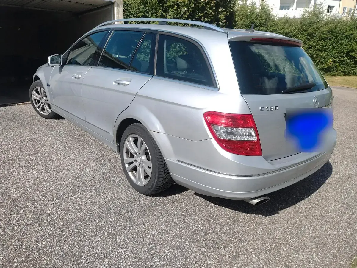 Gebraucht Mercedes C180 Elegance 156 PS (114 kW) 2008 Silber Kombi