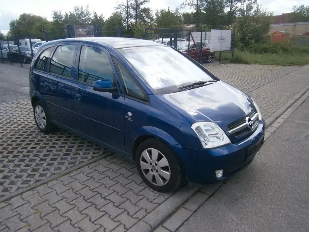 Gebraucht Opel Meriva Enjoy 101 PS (74 kW) 2003 Blau Van / Kleinbus