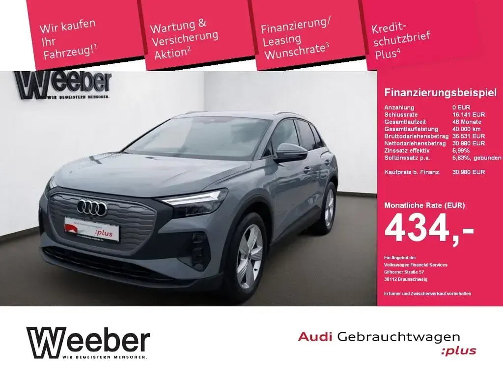 Usata Audi e-tron 150 kW (204 CV) 2023 Grigio SUV