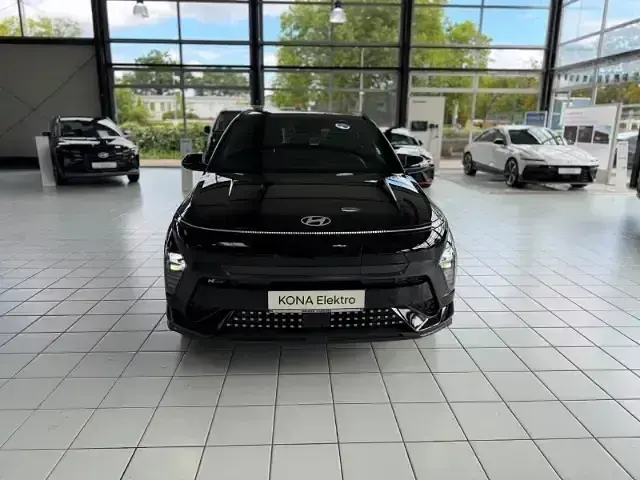 Gebraucht Hyundai Kona N Line 160 kW (218 PS) 2025 Schwarz SUV