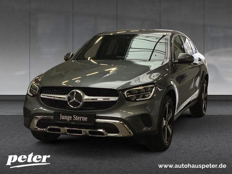 Metalliclack selenitgrau Gebraucht 2020 Mercedes GLC220 Exclusive Coupé | 40.690 € (Superpreis) - Bild 1/4
