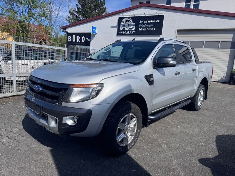 Silber Gebraucht 2013 Ford Ranger Wildtrack Abholung | 10.999 € (Fairer Preis) - Bild 1/4