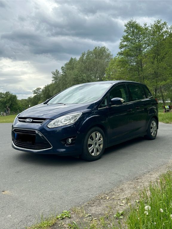 Blau Gebraucht 2012 Ford Grand C-Max Titanium Van / Kleinbus | 4.600 € (Superpreis) - Bild 1/4