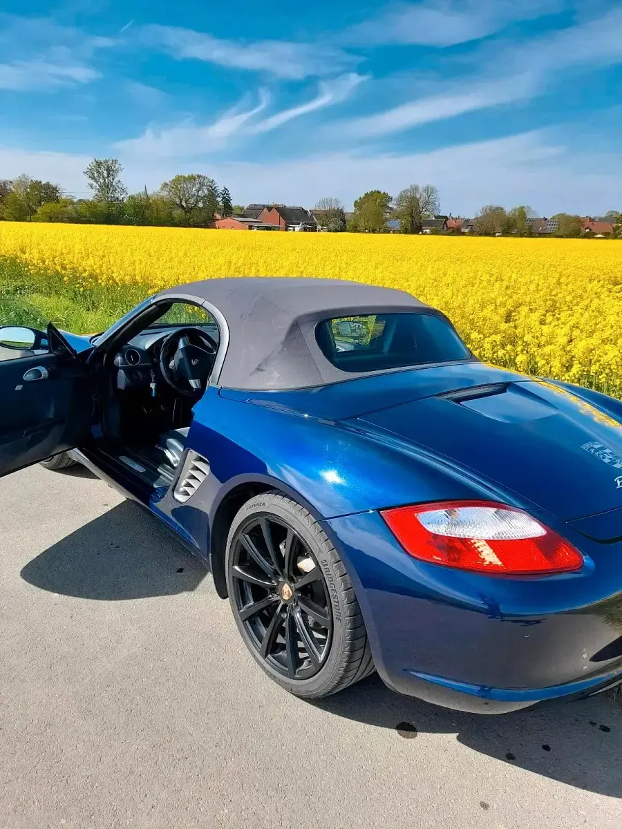 Gebraucht Porsche Boxster 250 PS (183 kW) 2006 Blau Cabrio